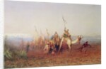A Caravan on the Way to Cairo by Felix Ziem