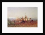 A Caravan on the Way to Cairo by Felix Ziem