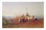 A Caravan on the Way to Cairo by Felix Ziem
