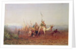 A Caravan on the Way to Cairo by Felix Ziem