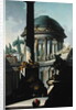 Architectural Landscape or Capriccio by Louis-Joseph Le Lorrain