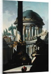 Architectural Landscape or Capriccio by Louis-Joseph Le Lorrain