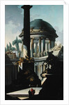 Architectural Landscape or Capriccio by Louis-Joseph Le Lorrain
