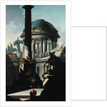 Architectural Landscape or Capriccio by Louis-Joseph Le Lorrain