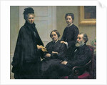 The Dubourg Family, 1878 by Ignace Henri Jean Fantin-Latour