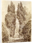 Large Cypresses at the Villa d'Este by Jean-Honore Fragonard