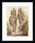 Large Cypresses at the Villa d'Este by Jean-Honore Fragonard