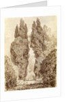 Large Cypresses at the Villa d'Este by Jean-Honore Fragonard