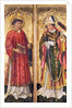 St. Stephen and St. Blaise by Swiss School