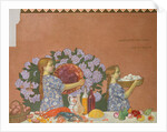 Grace, left hand panel from the decoration of the artist's home at Perros-Guirac, 1908 by Maurice Denis