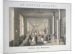 Au Pauvre Jacques: Entrance to the Shops by French School