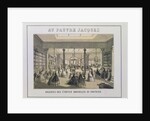 Au Pauvre Jacques: The Fabric Department by French School