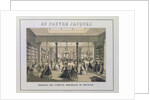 Au Pauvre Jacques: The Fabric Department by French School