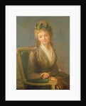 Portrait presumed to be Lucile Desmoulins 1794 by Louis Leopold Boilly