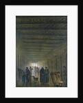 Corridor of the Saint-Lazare Prison in 1793 by Hubert Robert