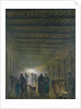 Corridor of the Saint-Lazare Prison in 1793 by Hubert Robert