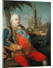 Pierre de Suffren-Saint-Tropez Vice Admiral of France by Pompeo Girolamo Batoni