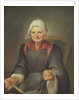 An Old Woman Spinning by French School