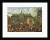 A Procession at Antwerp, 1697 by Alexander van Bredael