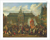 A Procession at Antwerp, 1697 by Alexander van Bredael