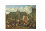 A Procession at Antwerp, 1697 by Alexander van Bredael
