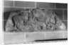 Cast of a frieze of animals from Le Roc de Sers, Charente, Solutrean Period, 20000-15000 BC by Prehistoric Prehistoric