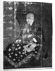 Portrait of Jishin Osho, 14th century by School Japanese