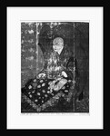 Portrait of Jishin Osho, 14th century by School Japanese