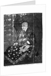 Portrait of Jishin Osho, 14th century by School Japanese
