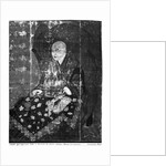 Portrait of Jishin Osho, 14th century by School Japanese