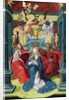 The Coronation of the Virgin by German School