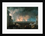The Bombardment of Vienna by the French Army, 11th May 1809 by Baron Louis Albert Bacler d'Albe