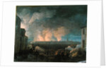 The Bombardment of Vienna by the French Army, 11th May 1809 by Baron Louis Albert Bacler d'Albe