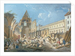 Demolition of the Couvent des Cordeliers, c.1802 by Pierre Antoine Demachy