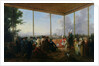 Audience Given in Constantinople by the Grand Vizier Aimali Carac for Francois-Emmanuel Guignard Comte de Saint-Priest, 18th March 1779 by Francesco Giuseppe Casanova