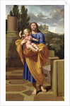 St. Joseph Carrying the Infant Jesus, 1665 by Pierre Letellier