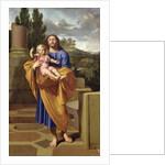 St. Joseph Carrying the Infant Jesus, 1665 by Pierre Letellier