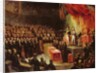 Study for King Louis-Philippe Swearing his Oath to the Chamber of Deputies, 9th August 1830 by Ary Scheffer