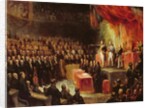 Study for King Louis-Philippe Swearing his Oath to the Chamber of Deputies, 9th August 1830 by Ary Scheffer