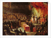 Study for King Louis-Philippe Swearing his Oath to the Chamber of Deputies, 9th August 1830 by Ary Scheffer