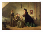 Empress Eugenie Visiting the Unfortunate, 1864 by Paul Leon Lucien Gopil