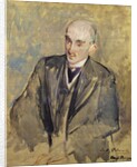 Study for a portrait of Henri Bergson 1911 by Jacques-Emile Blanche