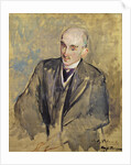 Study for a portrait of Henri Bergson 1911 by Jacques-Emile Blanche