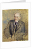 Study for a portrait of Henri Bergson 1911 by Jacques-Emile Blanche