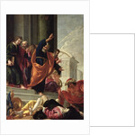 The Death of Sapphira and Ananias, c.1632 by Aubin Vouet