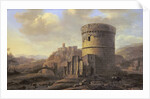 Roman Landscape: The Tomb of Cecilia Metella by Jacob de Heusch