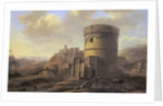 Roman Landscape: The Tomb of Cecilia Metella by Jacob de Heusch