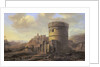 Roman Landscape: The Tomb of Cecilia Metella by Jacob de Heusch