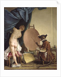 The Monkey Painter by Jean Baptiste Deshays de Colleville
