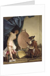 The Monkey Painter by Jean Baptiste Deshays de Colleville